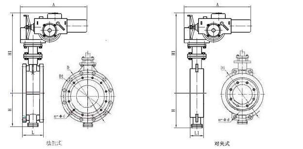 進口電動煤氣蝶閥 進口電動煤氣蝶閥